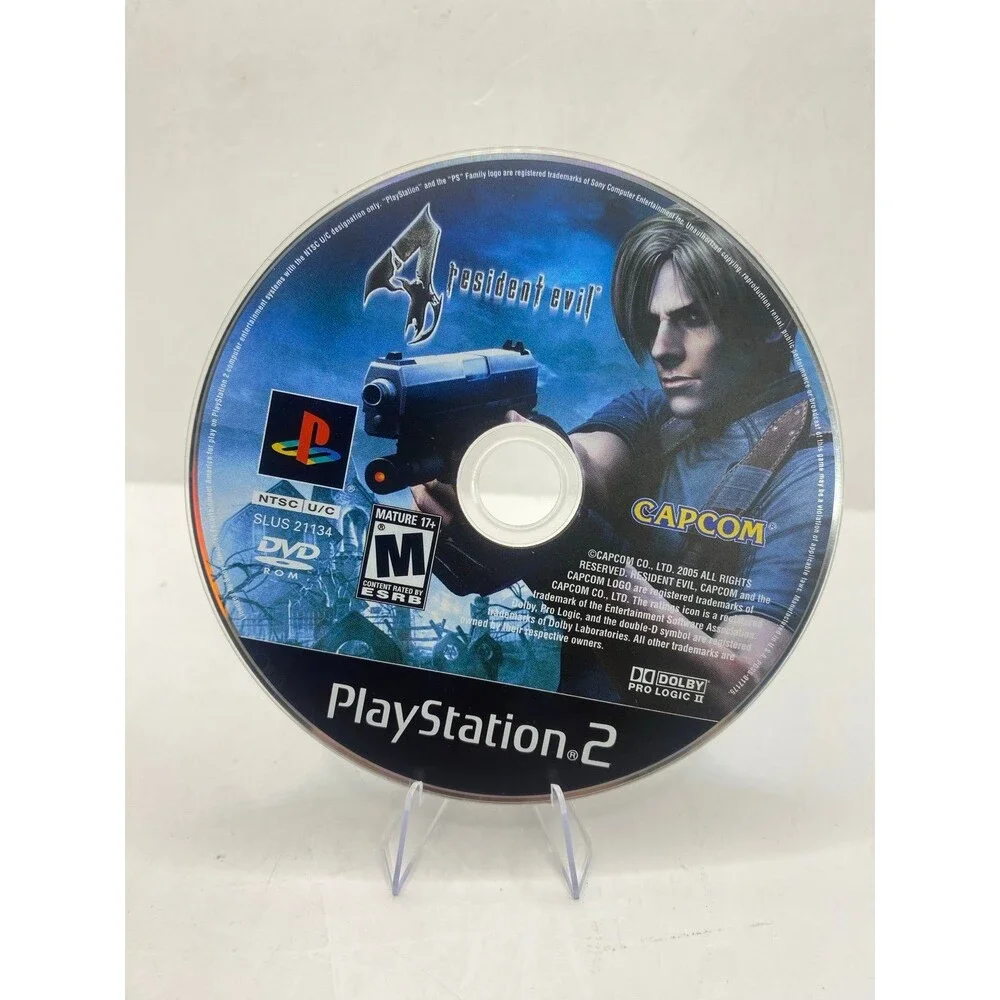 Resident Evil 4 Sony PlayStation 2 PS2 Capcom Tested disc only
